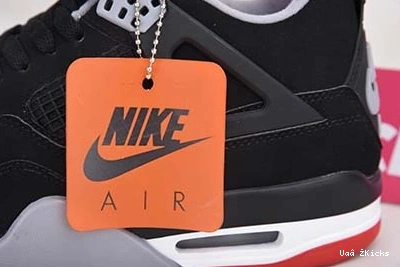 - 599 Bred Black  308497-060 (2019) Jordan 4 Cement Popular 0704